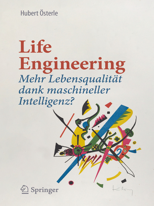 Title details for Life Engineering by Hubert Österle - Available